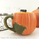 Pumpkin mug for fall or Halloween.