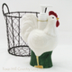 Country farm decor white chicken soap pump dispenser made in the USA