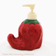 Texas made chili pepper soap or lotion dispenser for the kitchen or bathroom.