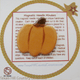 This pumpkin shape is a magnetic needle minder with Neodymium Magnet, ideal as a Sewing Accessory and used by Cross Stitch or Embroidery enthusiast.  Made in the USA