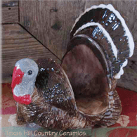 Turkey Napkin Holder or Letter Holder for Thanksgiving Christmas Holiday Table Settings