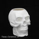 White skull holder.
