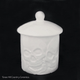 This skull canister is ideal for holding sugar, salt or teabags on the kitchen counter, made in the USA.