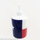 Texas Lone Star flag soap dispenser with white plastic pump unit hand made in the USA
