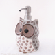 This extra large owl dispenser is ideal for holding lots of dish soap on the kitchen counter, the stainless dispenser is easy to use.
