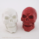 Halloween skull salt and pepper shakers made in the USA.