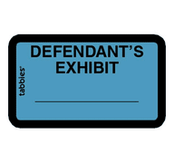 Defendant's Exhibit Label Blue