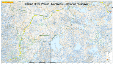 Thelon River Poster