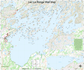 Lac La Ronge Wall Map