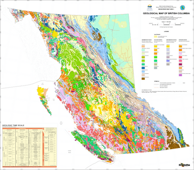 Geological Map of British Columbia