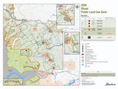 Alberta Ghost Public Land Use Zone Map - 2026