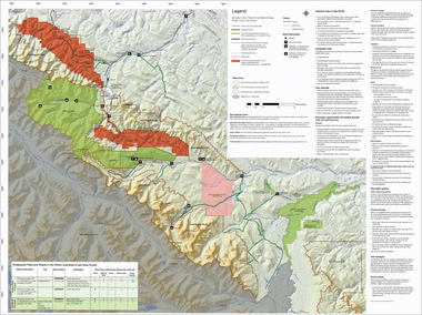 Alberta Hinton/ Coal Branch Area Public Land Use Zone South Map - 2024