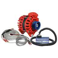 Balmar 170A 12V Alternator 3.15" Saddle J10 Serpentine Pulley Reg Temp Sensor
