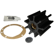 Jabsco Impeller Kit 9 Blade Nitrile 3-3/4" Diameter x 3-1/2"W 1" Shaft Diameter