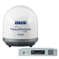 KVH TracPhone; V3-HTS Ku-Band 14.5" mini-VSAT 01-0418-11 Boat Yacht Marine