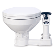Jabsco Manual Marine Toilet Regular Bowl w/Soft Close Lid 29120-5100 Boat