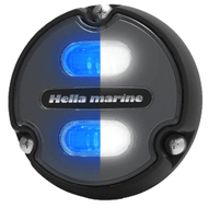 Hella Marine Apelo A1 Blue-White Underwater Light 1800 Lumen Charcoal Lens Boat