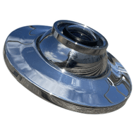 Iris 4-In-1 Flush Vertical Surface Mount 316L Recess Mount Dome IRIS-S076 Boat