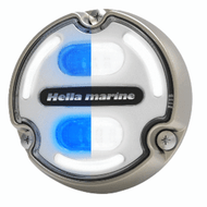 Hella Apelo A2 Blue-White Underwater Light 3000 Lumen Bronze Housing White Lens