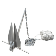 Fortress FX-11 Complete Anchoring System Rope-Chain-Anchor 11Lbs FX-11-AS Boat