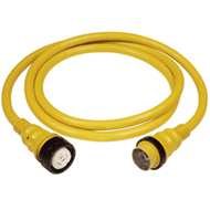 Marinco 50A 125V Shore Power Cable 50' Yellow 6153SPP Boat Marine