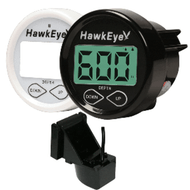 Hawkeye DepthTrax In-Dash Digital Depth & Temp Gauge Transom Mount DT2BX-TM Boat