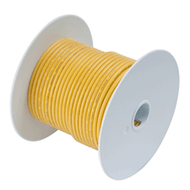 Ancor Yellow 8 AWG Tinned Copper Wire 250' Roll 111925 Boat RV Truck Auto