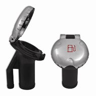 Attwood Deck Fill S.Steel Cap for Pressure Relief System Angled Body Scalloped
