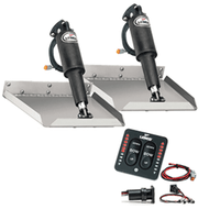 Lenco 12"x12" Edgemount Trim Tab Kit w/LED Indicator Switch Kit 12V 15110-103