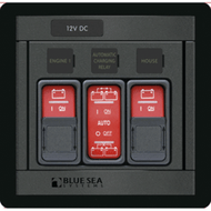 Blue Sea 1147 Remote Control Panel Battery 2x2145 Switch 1x2146 Auto Charge Boat