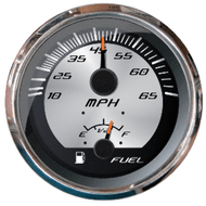 Faria Platinum Gauge 4" Multi-Function Speedometer & Fuel 22015 Boat