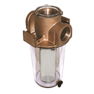 Groco ARG-1250 Series 1-1/4" Raw Water Strainer w/Non-Metallic Plastic Basket