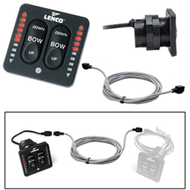 Lenco Flybridge 2nd Station LED Indicator Key Pad Switch 10' Harness f Trim Tab