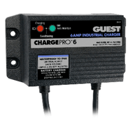 Guest 6A/12V 1 Bank 120V Input On-Board Battery Charger 28106 Boat Marine