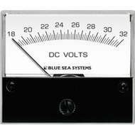 Blue Sea 8240 DC Analog Voltmeter 2-3/4" Face 18-32 Volts DC Boat Sailboat