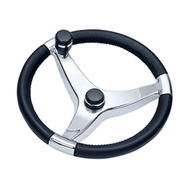 Schmitt Evo Pro 316 Cast St Steel Steering Wheel w/Control Knob 15.5" Diameter