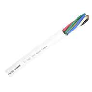 Pacer Round 6 Conductor Cable 250' 16/6 AWG Black Brown Red Green Blue & White