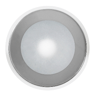 Shadow-Caster DLX Series Down Light White Housing RGB Chrome Bezel Boat Yacht