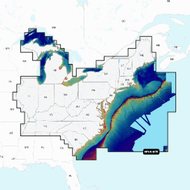 Navionics Platinum+ NPUS007R U.S. East 010-C1370-40 marine mapping