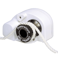Powerwinch Capstan Winch 300Lbs Foot Switch 85'/min Rope Line P77726 Sailboat