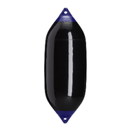 Polyform F-7 Twin Eye Fender 15"x41" Black F-7-BLACK Boat Yacht Docking