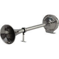Sea-Dog MaxBlast St Steel Trumpet 12V Horn Single 431510-1 Boat