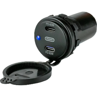 Sea-Dog Dual USB-C Power Socket 426522-1 Boat
