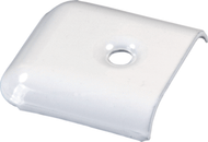 Jr Product 49655 Vinyl End Caps Metal 1-3/8 x1-1/4"x1/4" Polar White RV LC