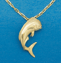 Large Jumping Dorado Pendant