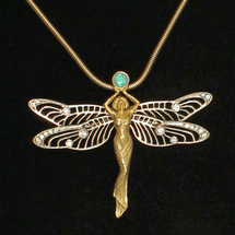 Lady Dragonfly Pendant