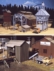 Walthers Cornerstone Sawmill Outbuildings Building Kit HO Gauge WH933-3144
