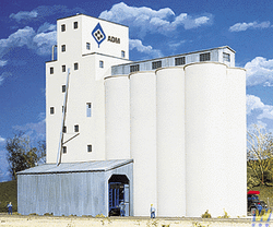 Walthers Cornerstone ADM Grain Elevator Building Kit N Gauge WH933-3225