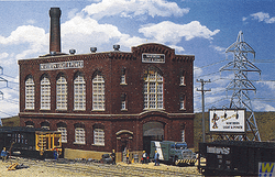 Walthers Cornerstone Northern Light and Power Powerhouse Building Kit N Gauge WH933-3214