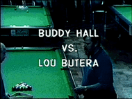 Lou Butera vs.Buddy Hall (DVD) | 1991 Legends Of One Pocket - Philadelphia Style